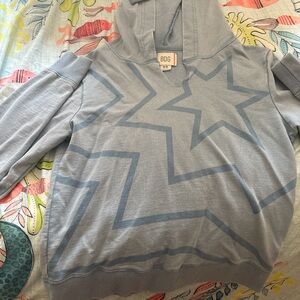 BDG Women's Blue Star Sweatshirt